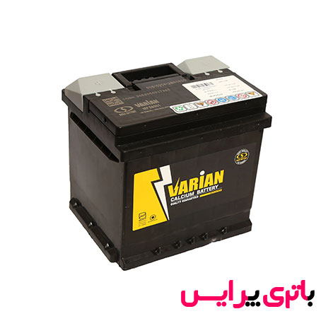 باتری واریان 50 آمپر فشرده